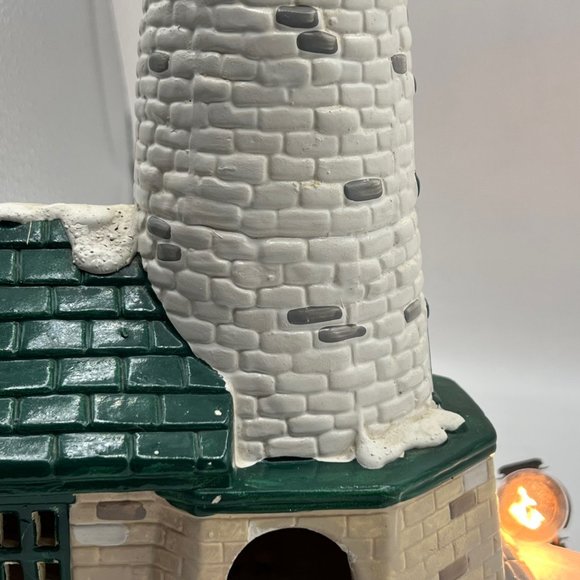 Vintage Department 56 Snow Village Collection Lighthouse Light Up Holiday Decor - Picture 14 of 16